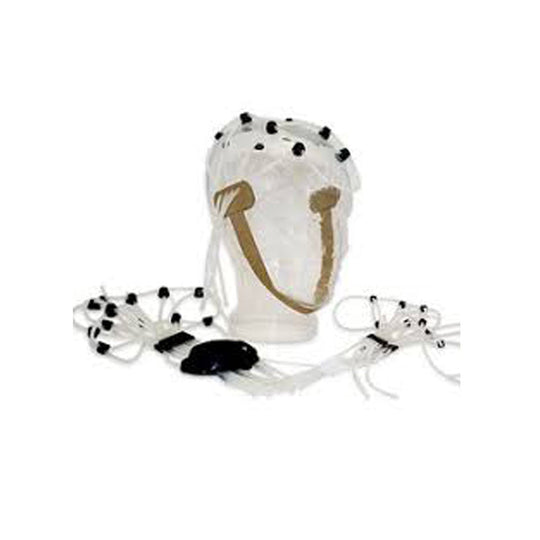 Cuffia in silicone con bande - mentoniera in PELD