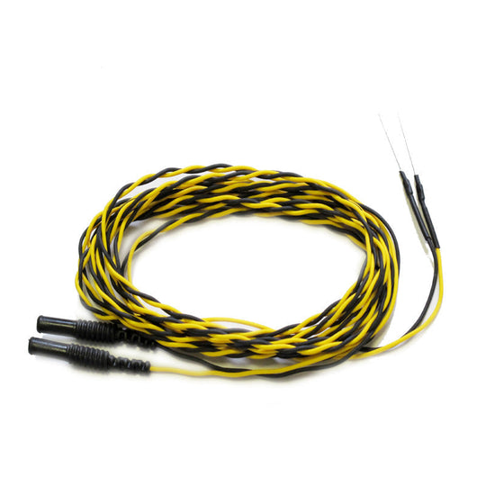 Elettrodo ad ago subdermale ad uncino con cavo twistato L=200/250 cm (monouso) - term. sic. FMM D=1,5 mm (conf 16 pz)