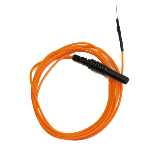 Elettrodo ad ago subdermale con cavo L=100 cm (monouso) - term. sic. FMM D=1,5 mm, L=10/15/25 mm (conf 40 pz)